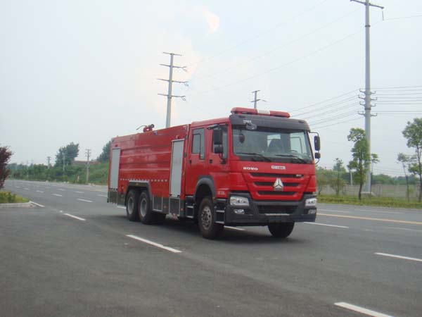 国五豪沃16吨水罐消防车