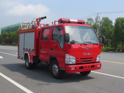 国六庆铃1.5吨泡沫消防车