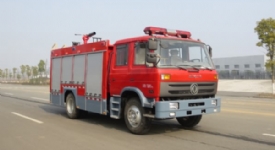 国五东风145 6吨泡沫消防车图片